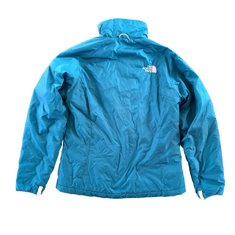 North Face Medium Weight Insulated Teal Blue Jacket Women's Size Small - Picture 6 of 7